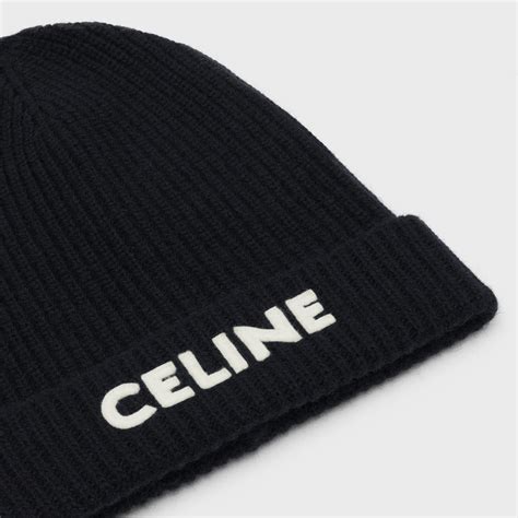 Celine Wool Knitted Beanie 